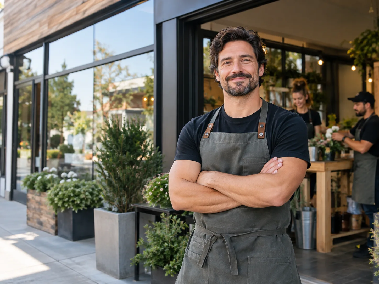 Local business template preview